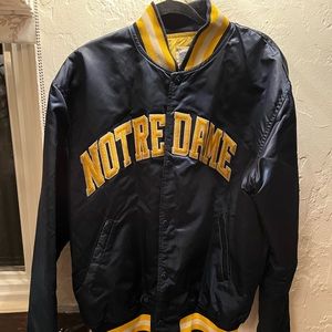 Vintage Notre Dame Starter Jacket Sz Size XL
